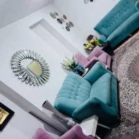 مبل هفت نفره در حد نو و تمیز