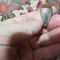 انگشتر عقیق یمن اصل با عیاربالا سنگین وزن|جواهرات|تهران, آذری|دیوار