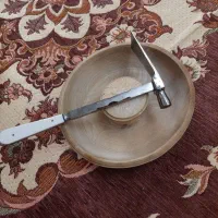 قندشکن با ظرف چوبی