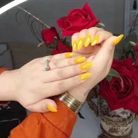 کاشت حرفه ای ناخن باطراحی های خاص(600)
