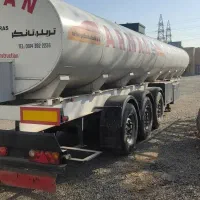 تانکر قیری سه محور دو جداره