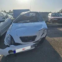 خودرو تیبا تصادفی