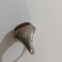 انگشتر نقره عقیق مردونه قدیمی|جواهرات|مشهد, چهارچشمه|دیوار