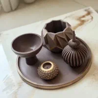 فروش دکوری های سنگی به علت تغییر شغل|صنایع دستی و سایر لوازم تزئینی|ماهدشت, |دیوار