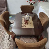میز نهار خوری ۴ نفره|میز و صندلی غذاخوری|مشهد, یوسفیه (شهرک غرب)|دیوار