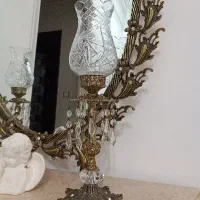 آینه کنسول برنجی|بوفه، ویترین، کنسول|رشت, نیکمرام|دیوار