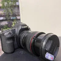 دوربین Canon 5D به همراه لنز 24x105mm|دوربین عکاسی و فیلمبرداری|تهران, جمهوری|دیوار