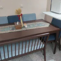 میز ناهار خوری ۶ نفره سالم کم کار