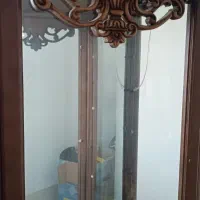 ویترین چوبی فندقی|بوفه، ویترین، کنسول|قم, باجک یک|دیوار