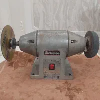 سنگ رومیزی آلمانی. سندان . دمنده . دریل دستی