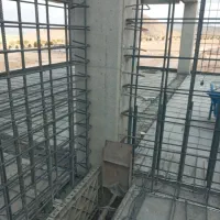 کاشت میلگرد و تخریب