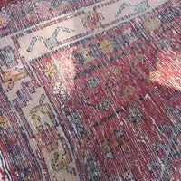 جفت کناره دستباف طرح قرجه اندازه هر کدام 1در3.80|فرش|خوی, |دیوار