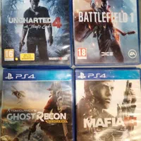 تعدادی دیسک ps4