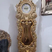 ساعت ایستاده با چوب راش در حد