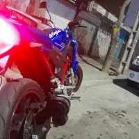 موتور Dino نینجا ۲۰۰ رنگ آبی تمیز بدون خط و خش