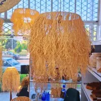 لوستر مکرومه|لوستر و چراغ آویز|رشت, رشتیان|دیوار