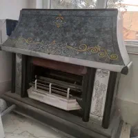 بخاری گازی شومینه مهرآوران ساخت تبریز