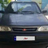 پراید مدل ۸۲کاملا بیرنگ وبی ضربه ۱۰ سال خواب بوده