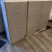 کابینت آهنی به همراه سینک