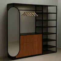 رگال لباس/جا کفشی و رگال/رگال چوبی|جاکفشی، کمد، دراور|تهران, گلستان (شهرک راه آهن)|دیوار