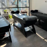 فروش تخت مژه ماساژ فشیال در حد نو