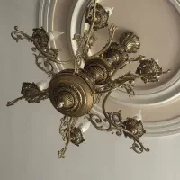 لوستر برنجی عتیقه