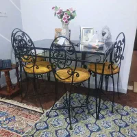 فروش میز ناهار خوری فرفورژه و مبلمان