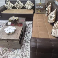 سرویس مبلمان ۹نفره مدل L|مبلمان خانگی و میز عسلی|کنگاور, |دیوار