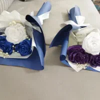 گلای روبانی ماندگار|گل مصنوعی|سنقر, |دیوار