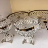 سرویس کریستال بوهمیا ۱۲نفره|ظروف سرو و پذیرایی|قرچک, میرزائی جنوبی|دیوار