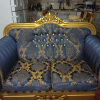 فروش مبل سلطنتی ۷ نفره . ناهار خوری ۶ نفره . تشک۲|مبلمان خانگی و میز عسلی|آستارا, |دیوار