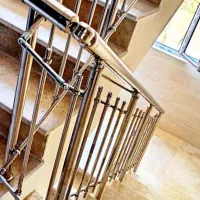 اجرای نرده استیل حفاظ استیل پله استیل .|خدمات پیشه و مهارت|قدس, شهر‌قدس|دیوار