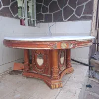 میزگرد با سنگ وقطر۱.۵متر