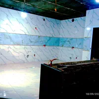 کاشی کار،سرامیک کار،سنگ کف حیاط،نمای رومی،کارباچسب|خدمات پیشه و مهارت|زابل, |دیوار