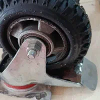 چرخ صنعتی چرخشی و دارای ترمز