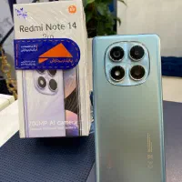 یک دستگاه xiaomi note 14 pro ابی