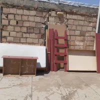 تخت دو طبقه نوجوان برند نازنین|تخت و سرویس خواب|پاکدشت, پاکدشت (مامازند)|دیوار