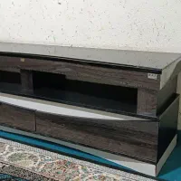 زیرتلویزیون و میز در حد نو