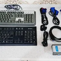کابل کامپیوتر و سویچ kvm