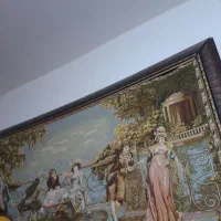 آینه کنسول و تابلو فرش|تابلو فرش|زاهدان, |دیوار