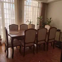 یکدست مبلمان ۹ نفره و ناهارخوری ۸ نفره مدل کویین|مبلمان خانگی و میز عسلی|تهران, شهرآرا|دیوار