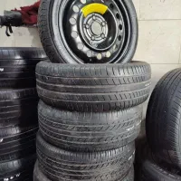 رینگ زاپاس فرقونی وچهار حلقه لاستیک 205/50/16