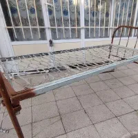 تخت بیمار فنردار تک شکن|تخت و سرویس خواب|هشتگرد, شهرک کوثر|دیوار