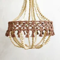 لوستر خاص مکرومه|لوستر و چراغ آویز|تهران, هفده شهریور|دیوار