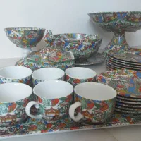 ظروف گل مرغی برای شب یلدا