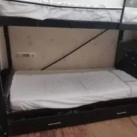 تخت خواب دوطبقه فلزی