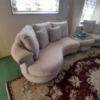 یکدست مبل ال ۷ نفره ،پارچه مازراتی