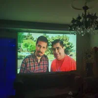 ویدیو پروژکتور جایگزین تلویزیون تصویر بزرگ LCD|تلویزیون و پروژکتور|فسا, |دیوار