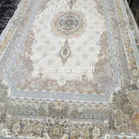 فرش طرح ترنج بژ|فرش|مشهد, کوی المهدی|دیوار