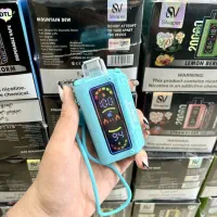 ویپ 20 هزار پاف شش عدد اخر  طعم جور